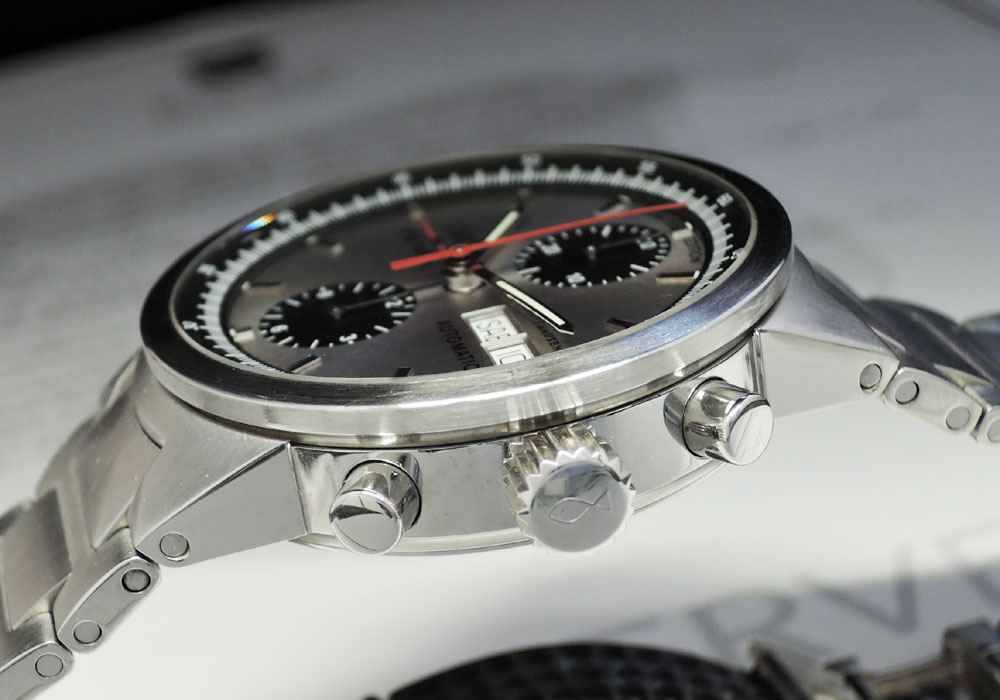 IWC×PRADA GSTクロノ IW370802 オートマチック SS メンズ 腕時計