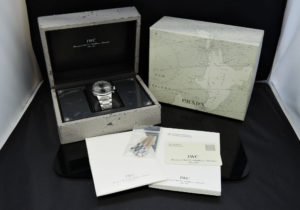 IWC×PRADA GSTクロノ IW370802 オートマチック SS メンズ 腕時計 保証書 2000本限定 【委託時計】
