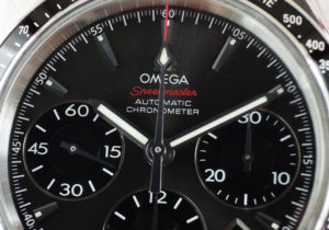 オメガ OMEGA スピードマスター デイト 323.30.40.40.06.001 メンズ 腕時計 自動巻 40mm クロノグラフ ステンレススチール CF7622