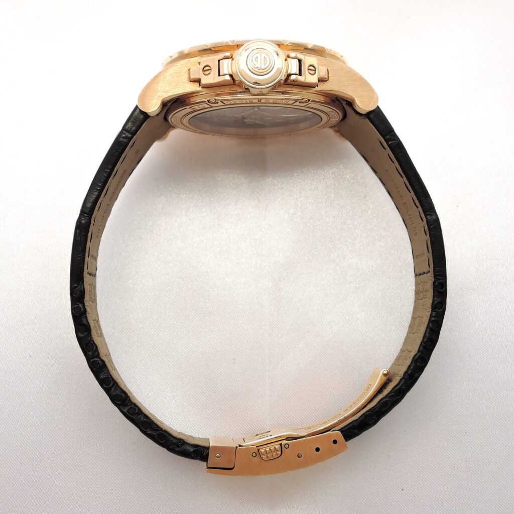 ロジェ・デュブイ エクスカリバー 42 RDDBEX0279 黒 ブラック 保証書 ROGER DUBUIS Excalibur 42 Black C008657