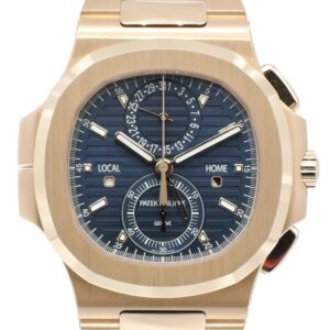パテックフィリップ ノーチラス トラベルタイム クロノグラフ 5990/1R-001 青 ブルー 17.5cm PATEK PHILIPPE Nautilus Blue C007078
