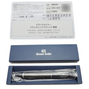 グランドセイコー メカニカルハイビート36000 SBGH297/9585-01H0 2022年保証書 スカイブルー SkyBlue 18㎝ Grand Seiko Mechanical Hi-Beat 36000 C004663