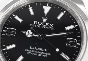 ロレックス ROLEX エクスプローラーⅠ explorer 214270 ランダム SS 保証書 自動巻 メンズ オイスターブレス 美品 CA9826