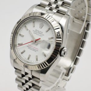 ロレックス ターノグラフ 36 116264 ホワイト 18cm AT ROLEX Turn-o-graph 36 White C002878