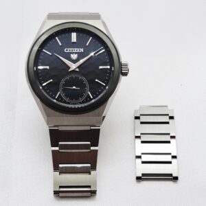 シチズン The CITIZEN メカニカルモデル NC0206-18E 限定モデル ジルコニアセラミックベゼル SS ブラック 19㎝ AT CITIZEN The CITIZEN Mechanical model zirconia ceramic bezel Black C003703