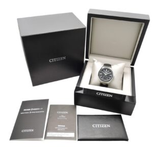 シチズン The CITIZEN メカニカルモデル NC0206-18E 限定モデル ジルコニアセラミックベゼル SS ブラック 19㎝ AT CITIZEN The CITIZEN Mechanical model zirconia ceramic bezel Black C003703