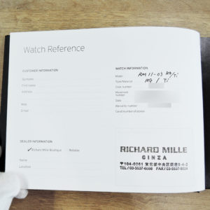 リシャールミル フライバック クロノグラフ RM11-03 AT 文字盤スケルトン Richard Mille Flyback Chronograph Full Rose Gold C003840
