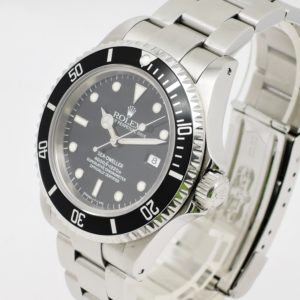 ロレックス シードゥエラー 40 16600 S番 黒 ブラック AT 17.5cm ROLEX Seadweller 40 Black C003863