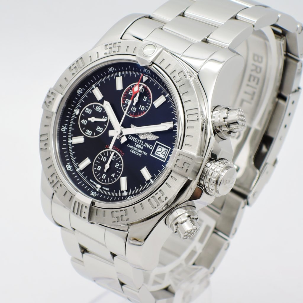 ブライトリング アベンジャーⅡ A13381 AT 文字盤ブラック 19.5㎝ BREITLING AvengersⅡ C003952