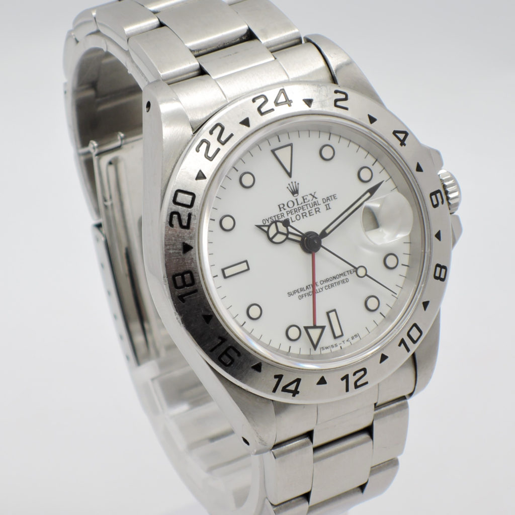 ロレックス エクスプローラーⅡ 16570 ホワイト AT ROLEX ExplorerⅡ C003973