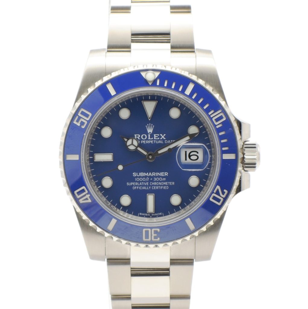 ロレックス サブマリーナデイト 116619LB ブルー WG AT ROLEX Submariner Date C003994