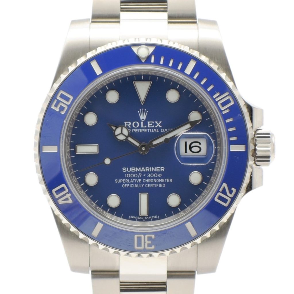 ロレックス サブマリーナデイト 116619LB ブルー WG AT ROLEX Submariner Date C003994