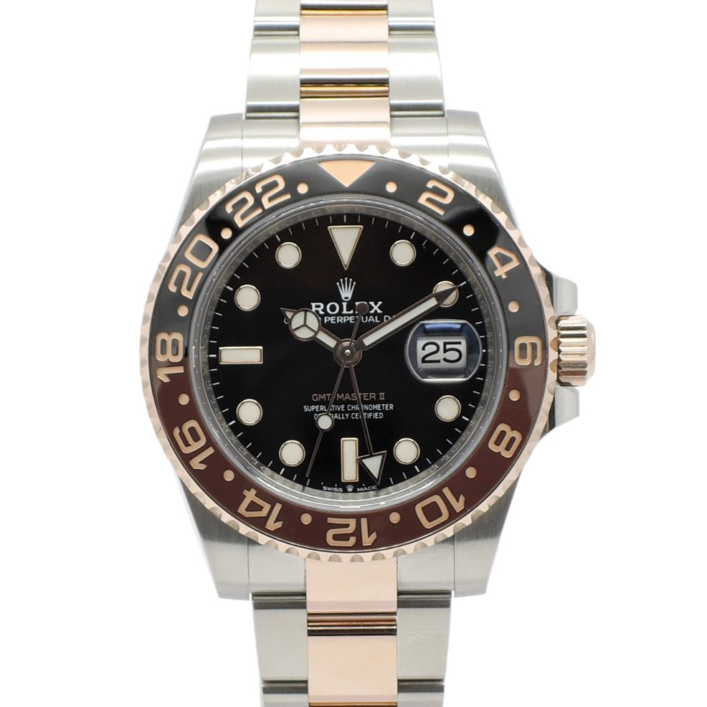 ロレックス GMT-マスターⅡ 126711CHNR ブラック PG/SS AT ROLEX GMT-MasterⅡ C004031