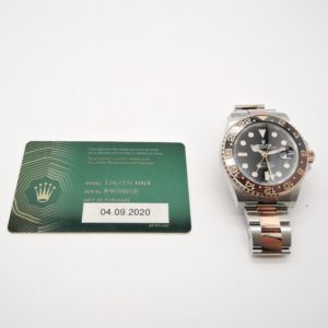 ロレックス GMT-マスターⅡ 126711CHNR ブラック PG/SS AT ROLEX GMT-MasterⅡ C004031