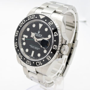 ロレックス GMTマスターⅡ 116710LN AT 19cm ブラック文字盤 ランダム ROLEX GMT-MasterⅡ Black C004087