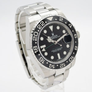 ロレックス GMTマスターⅡ 116710LN AT 19cm ブラック文字盤 ランダム ROLEX GMT-MasterⅡ Black C004087