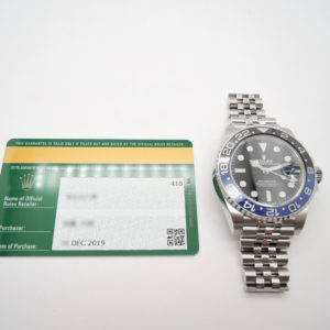 ロレックス GMTマスターⅡ 126710BLNR 自動巻き ブラック ROLEX GMT-MasterⅡ C004095