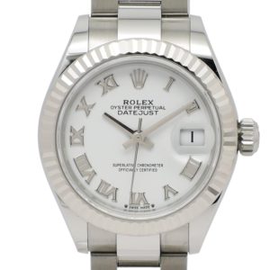 ロレックス デイトジャスト 28 279174 2023年保証書  ホワイトローマン AT 14cm ROLEX Date-Just 28 White Roman C004145