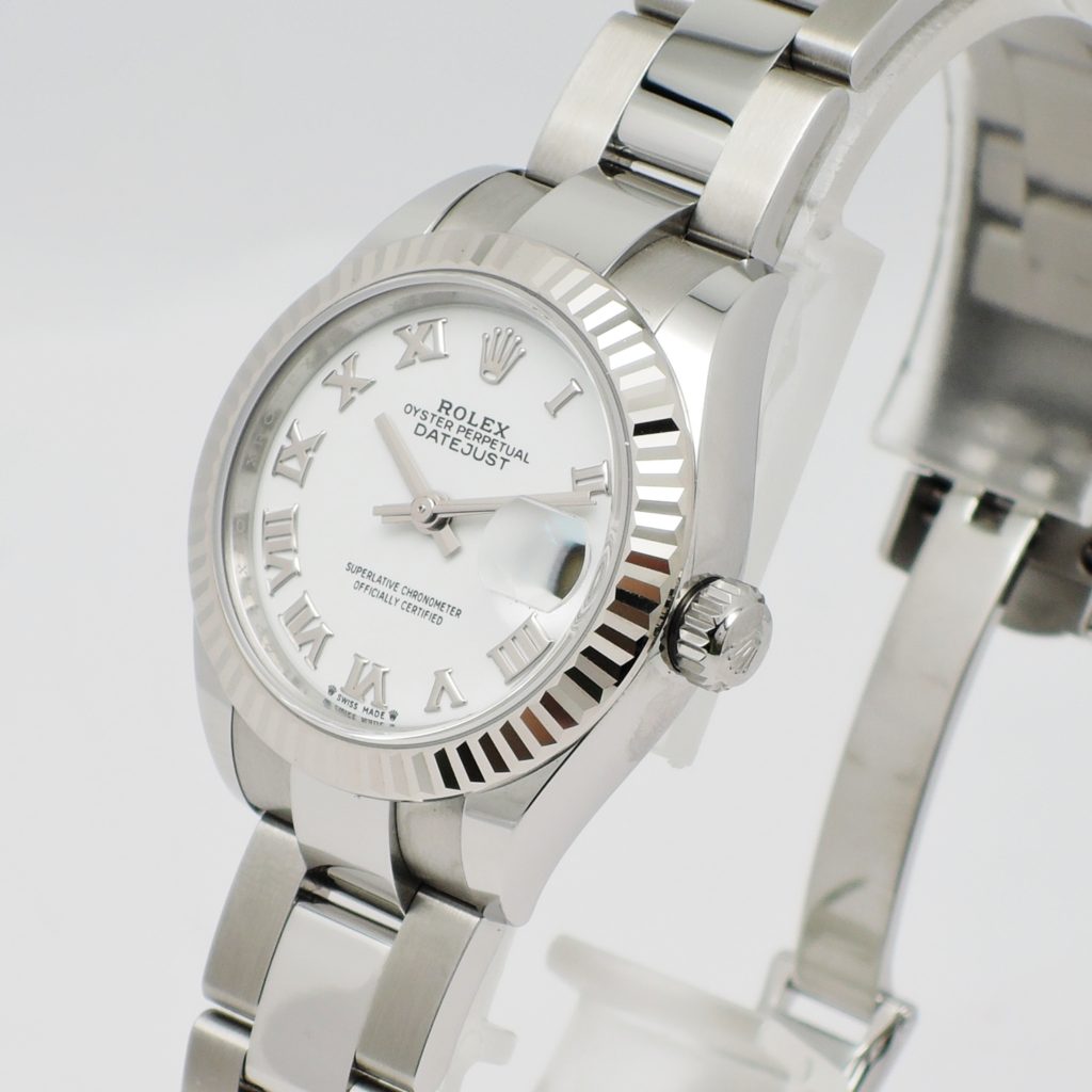 ロレックス デイトジャスト 28 279174 2023年保証書  ホワイトローマン AT 14cm ROLEX Date-Just 28 White Roman C004145