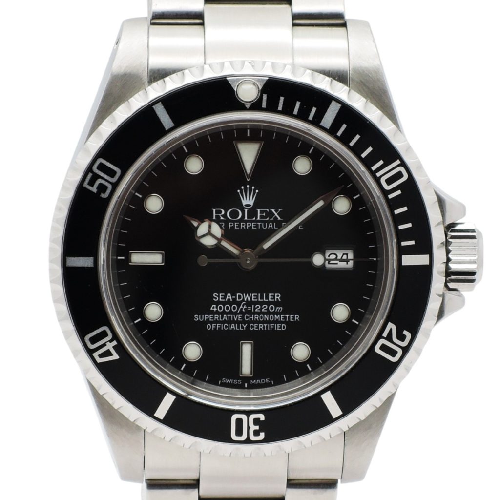 ロレックス シードゥエラー 40 16600 黒 ブラック AT 18.5cm ROLEX Seadweller 40 Black C004211