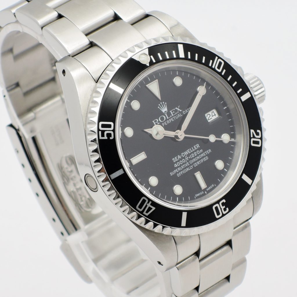 ロレックス シードゥエラー 40 16600 黒 ブラック AT 18.5cm ROLEX Seadweller 40 Black C004211