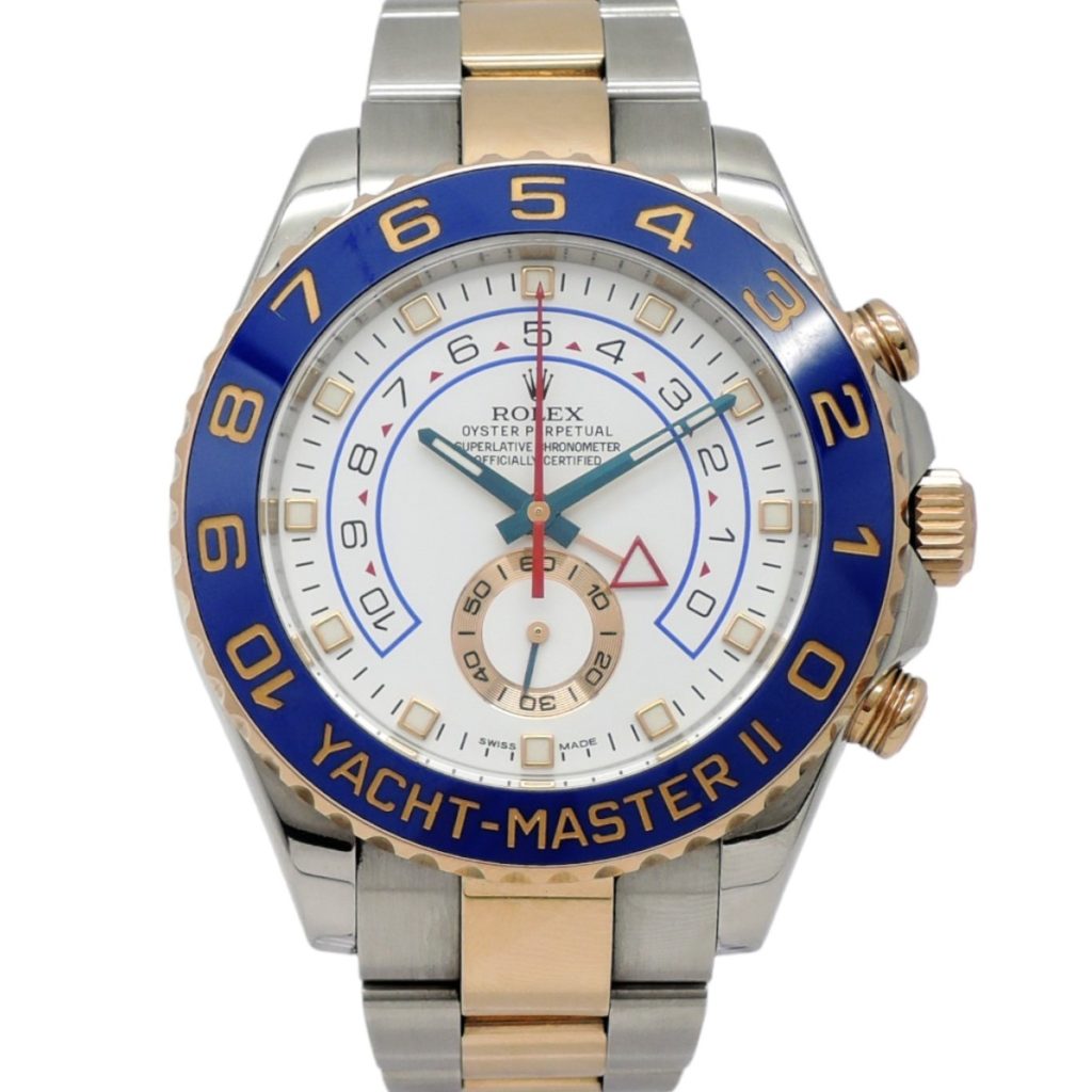 ロレックス ヨットマスターⅡ 116681 ホワイト ROLEX Yacht-MasterⅡ Ｗhite C004289