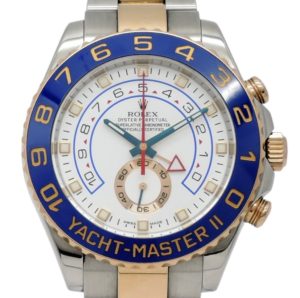 ロレックス ヨットマスターⅡ 116681 ホワイト ROLEX Yacht-MasterⅡ Ｗhite C004289