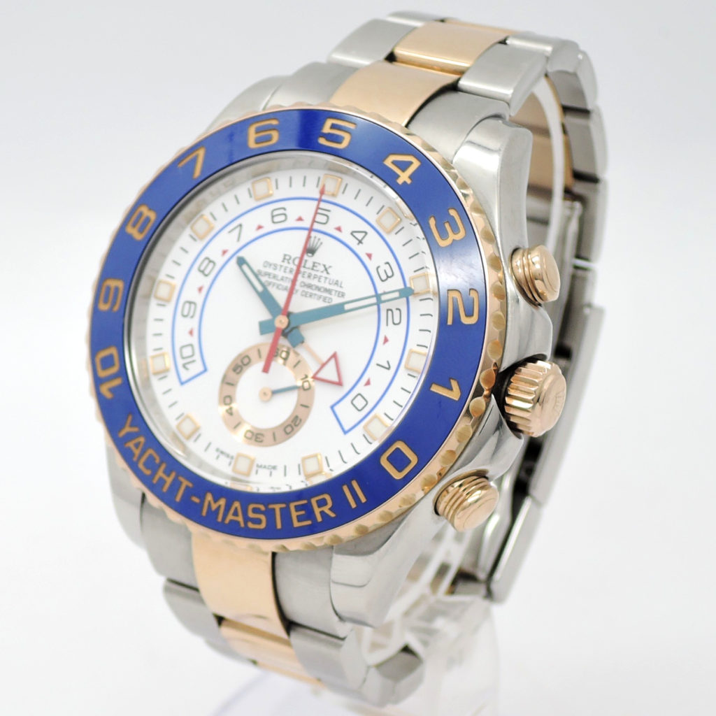 ロレックス ヨットマスターⅡ 116681 ホワイト ROLEX Yacht-MasterⅡ Ｗhite C004289