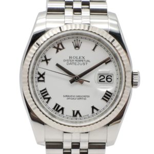 ロレックス デイトジャスト 36 116234 ホワイトローマン AT ROLEX Date-Just 36 C004364