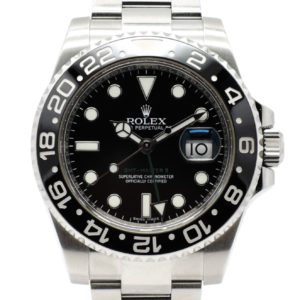 ロレックス GMTマスターⅡ 116710LN 黒 ブラック AT 17cm ROLEX GMT-MasterⅡ Black C004426