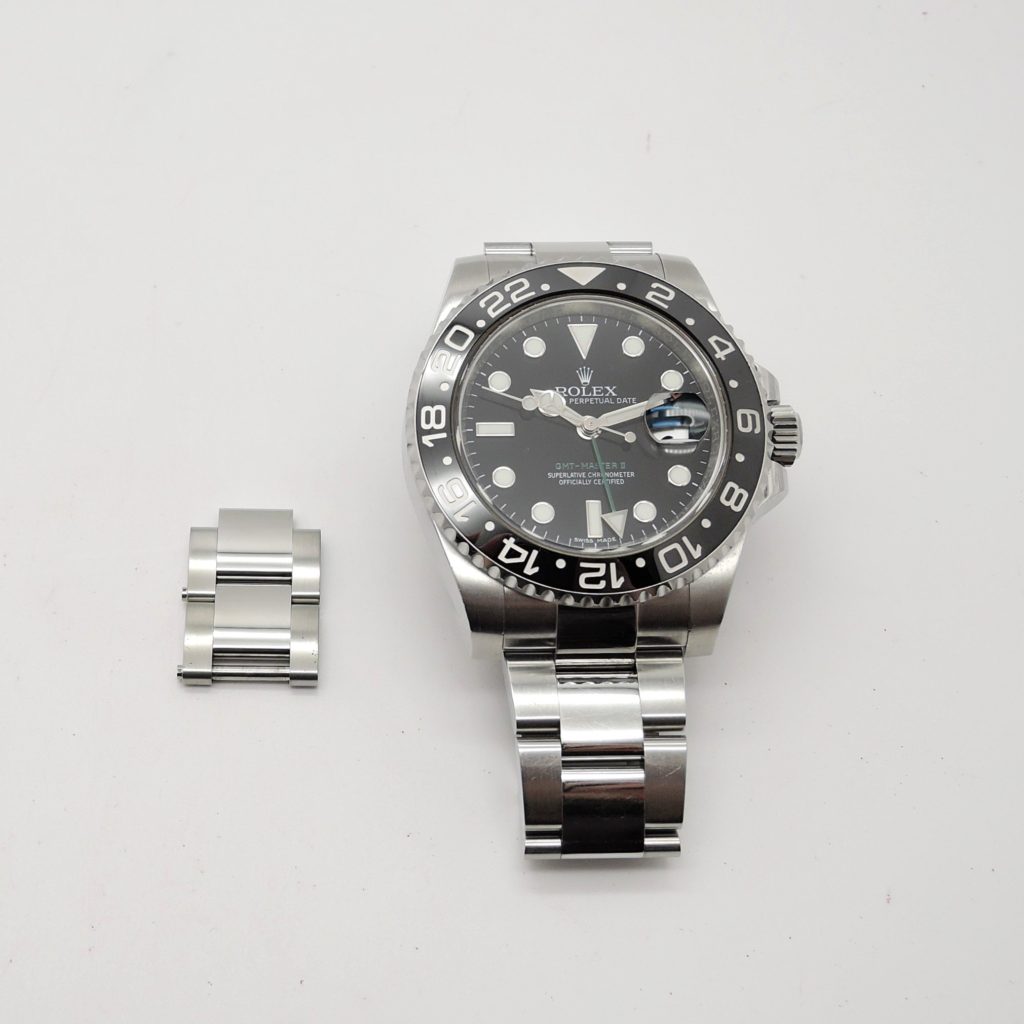 ロレックス GMTマスターⅡ 116710LN 黒 ブラック AT 17cm ROLEX GMT-MasterⅡ Black C004426