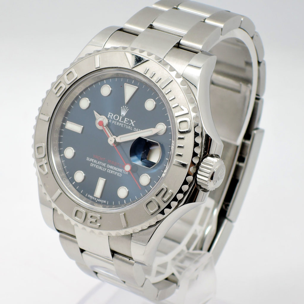 ロレックス ヨットマスター40 116622 2017年保証書 青 ブルー 18cm ROLEX Yacht-Master 40 Blue C004500