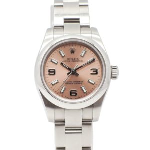 ロレックス オイスターパーペチュアル 26 176200 ピンク AT 15.5cm ROLEX Oyster Perpetual 26 Pink C004511