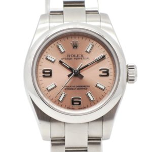 ロレックス オイスターパーペチュアル 26 176200 ピンク AT 15.5cm ROLEX Oyster Perpetual 26 Pink C004511