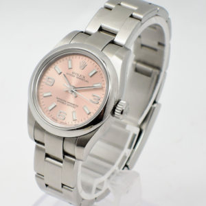 ロレックス オイスターパーペチュアル 26 176200 ピンク AT 15.5cm ROLEX Oyster Perpetual 26 Pink C004511