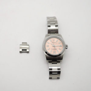 ロレックス オイスターパーペチュアル 26 176200 ピンク AT 15.5cm ROLEX Oyster Perpetual 26 Pink C004511