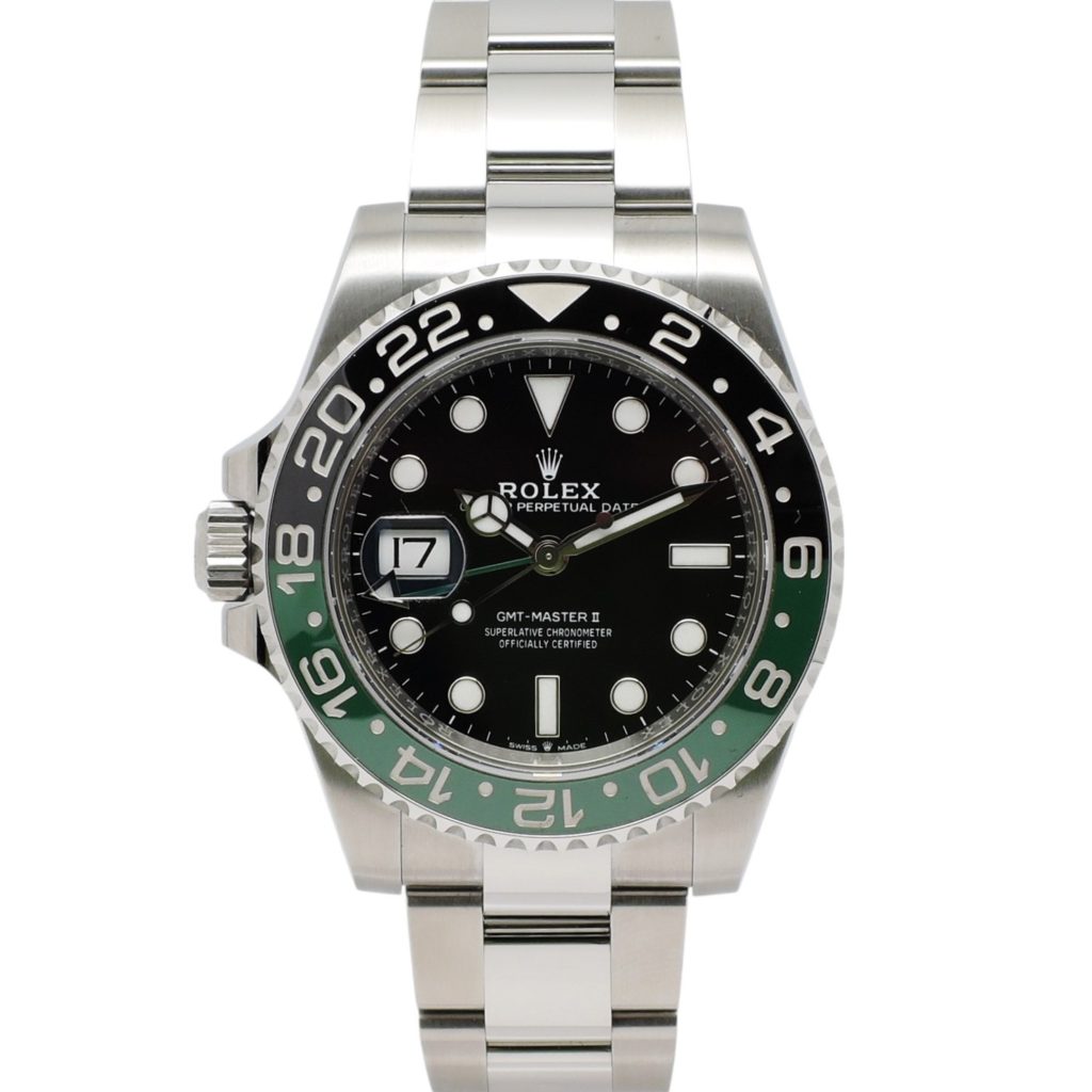 ロレックス GMTマスターⅡ 126720VTNR 2024年保証書 黒 ブラック AT 18cm ROLEX GMT-MasterⅡ Black C004842