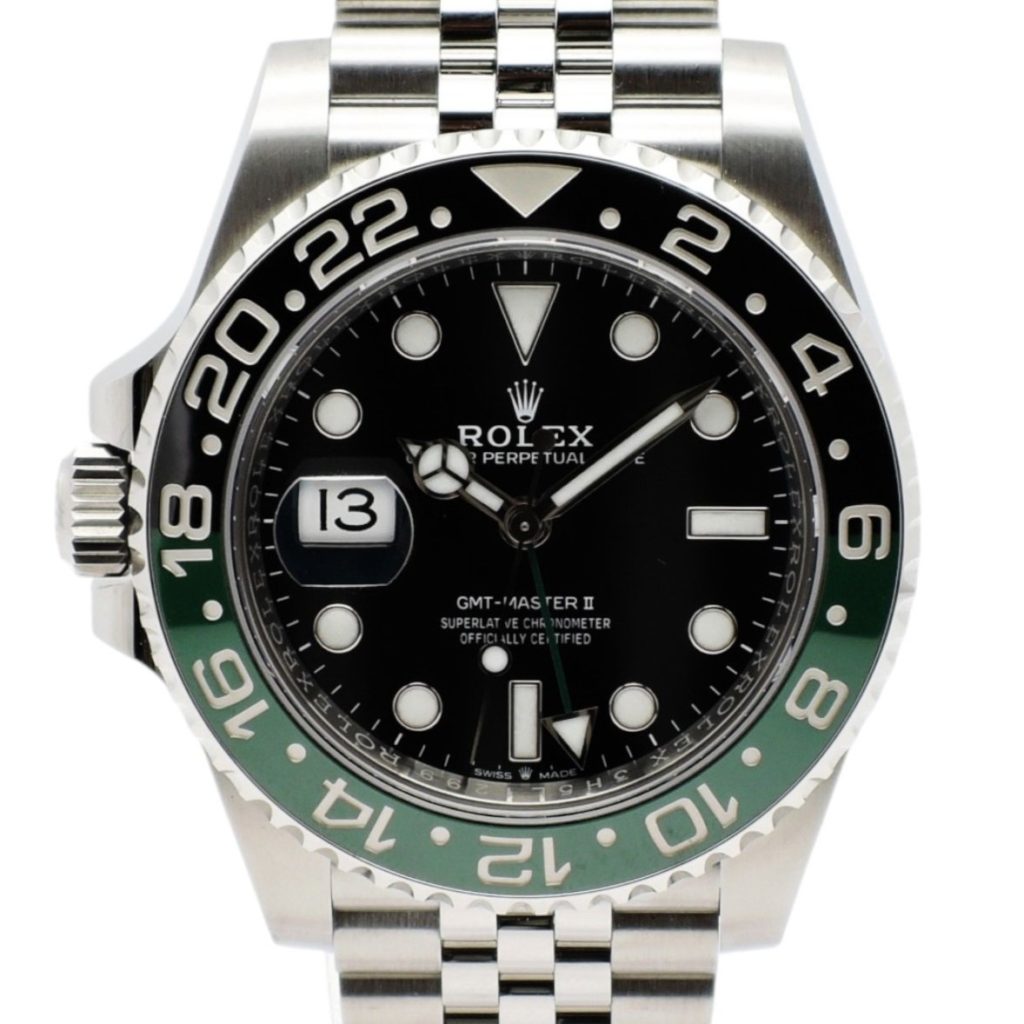 ロレックス GMTマスターⅡ 126720VTNR 2024年保証書 黒 ブラック AT 17cm ROLEX GMT-MasterⅡ Black C004851