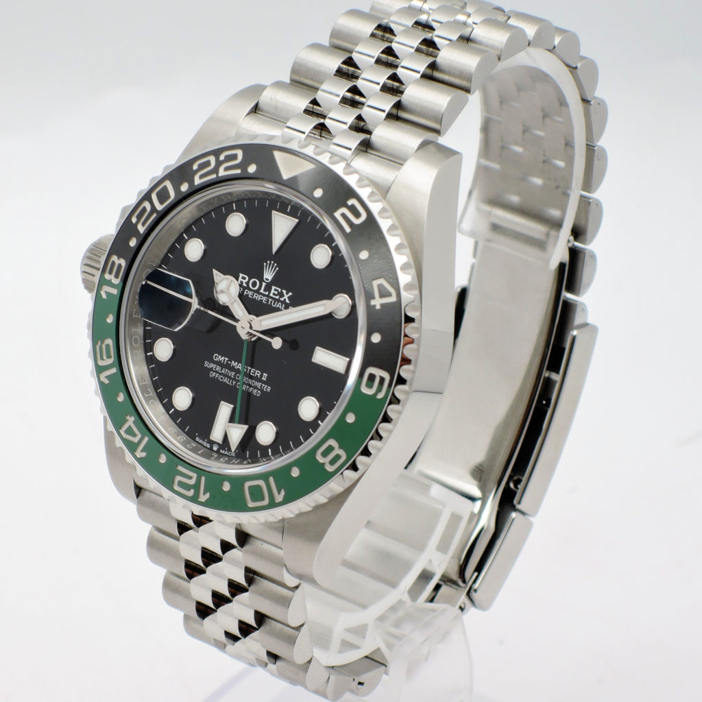 ロレックス GMTマスターⅡ 126720VTNR 2024年保証書 黒 ブラック AT 17cm ROLEX GMT-MasterⅡ Black C004851