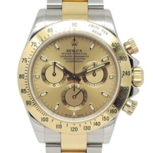 ロレックス デイトナ 40 116523 シャンパン 17.5cm AT ROLEX Daytona 40 Champagne C005069