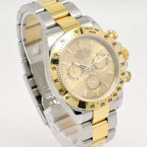 ロレックス デイトナ 40 116523 シャンパン 17.5cm AT ROLEX Daytona 40 Champagne C005069