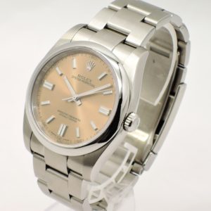 ロレックス オイスターパーペチュアル 36 116000 保証書 ホワイトグレープ 18cm AT ROLEX Oyster Perpetual 36 Whitegrape C005085