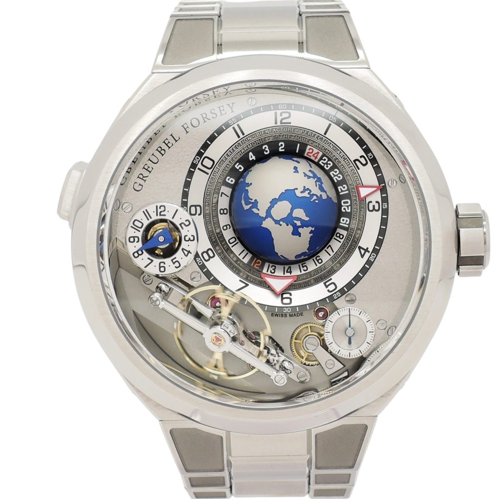 Greubel Forsey グルーベル・フォルセイ GMT バランシエール コンヴェクス GF05B/P035 チタン＆ワールド・ディスプレイ・ダイヤル HW 最大18-18.5㎝ GMT Balancier Convexe C005122