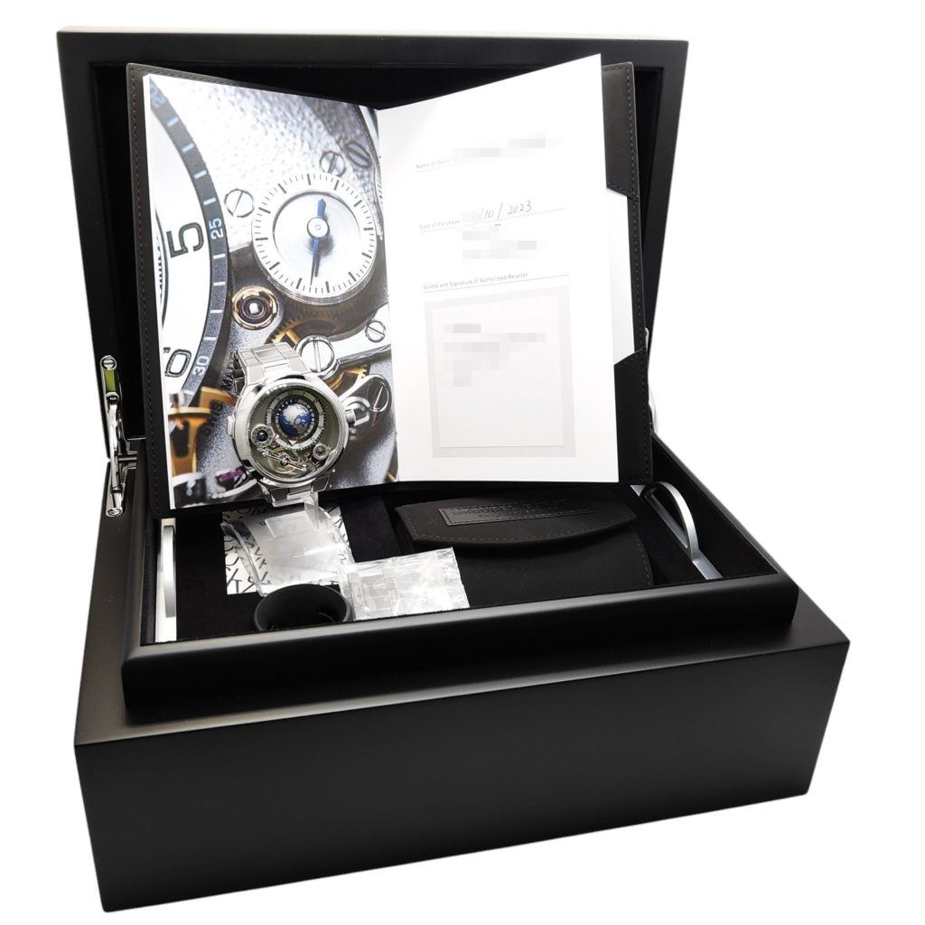 Greubel Forsey グルーベル・フォルセイ GMT バランシエール コンヴェクス GF05B/P035 チタン＆ワールド・ディスプレイ・ダイヤル HW 最大18-18.5㎝ GMT Balancier Convexe C005122