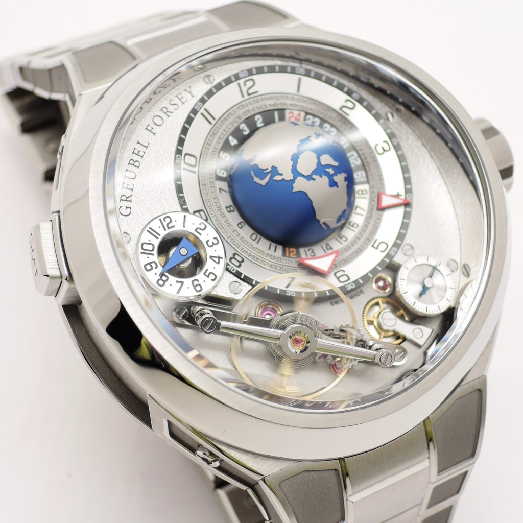 Greubel Forsey グルーベル・フォルセイ GMT バランシエール コンヴェクス GF05B/P035 チタン＆ワールド・ディスプレイ・ダイヤル HW 最大18-18.5㎝ GMT Balancier Convexe C005122