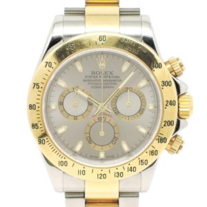 ロレックス デイトナ 40 116523 グレー 18.5cm AT ROLEX Daytona 40 Gray C005142