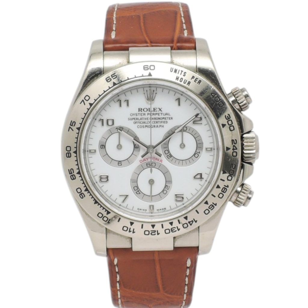 ロレックス デイトナ 40 116519 白 ホワイト アラビア AT ROLEX Daytona 40 White Arabia C005251