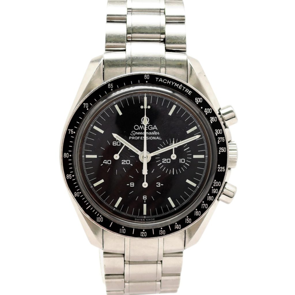 オメガ スピードマスター プロフェッショナル 3572.50 黒 ブラック 20cm AT OMEGA Speedmaster Professional Black C005264