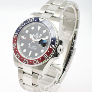 ロレックス GMTマスターⅡ 126710BLRO 2021年保証書 黒 ブラック 18.5cm AT ROLEX GMT-MasterⅡ Black C005367