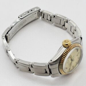 ロレックス オイスタープレシジョン 6525 シャンパン文字盤 HW 14cm ROLEX Oyster Precision Date Champagne C005754
